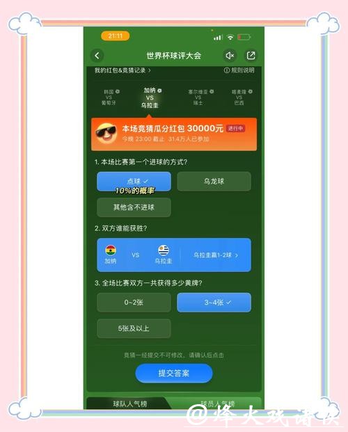 世界杯竞猜平台推荐理由与评测